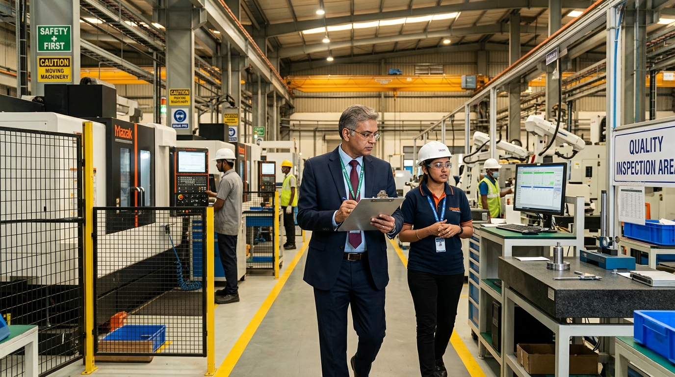 Factory Audit Scene